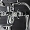Kingston Brass KS248C Deck Mount Clawfoot Tub Faucet with Hand Shower, Polished Chrome KS248C - alternate 2